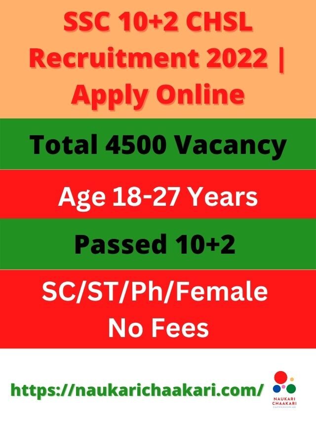 SSC CHSL Recruitment